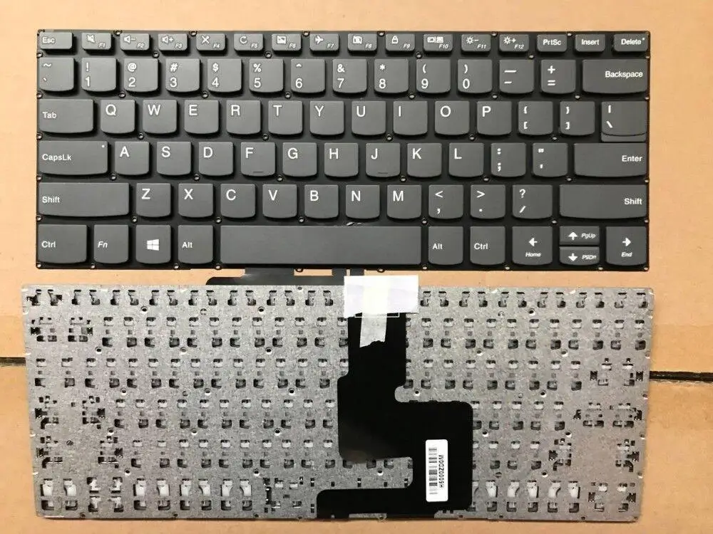 Для Lenovo Ideapad S145-14AST S145-14IGM S145-14IKB S145-14IML с клавиатурой US no backlit (удалить botton)
Для Lenovo Ideapad S145-14AST S145-14IGM S145-14IKB S145-14IML с клавиатурой US no backlit (удалить botton)