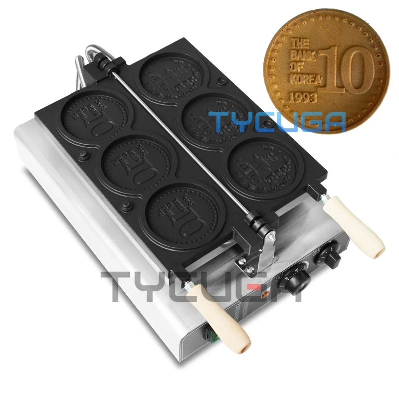 3/4 PCS Gold Coin Waffle Machine Cheese Cartoon Coin Scones Waffle Maker For Commercial Internet Celebrity Korea Baked Snacks
3/4 PCS Gold Coin Waffle Machine Cheese Cartoon Coin Scones Waffle Maker For Commercial Internet Celebrity Korea Baked Snacks