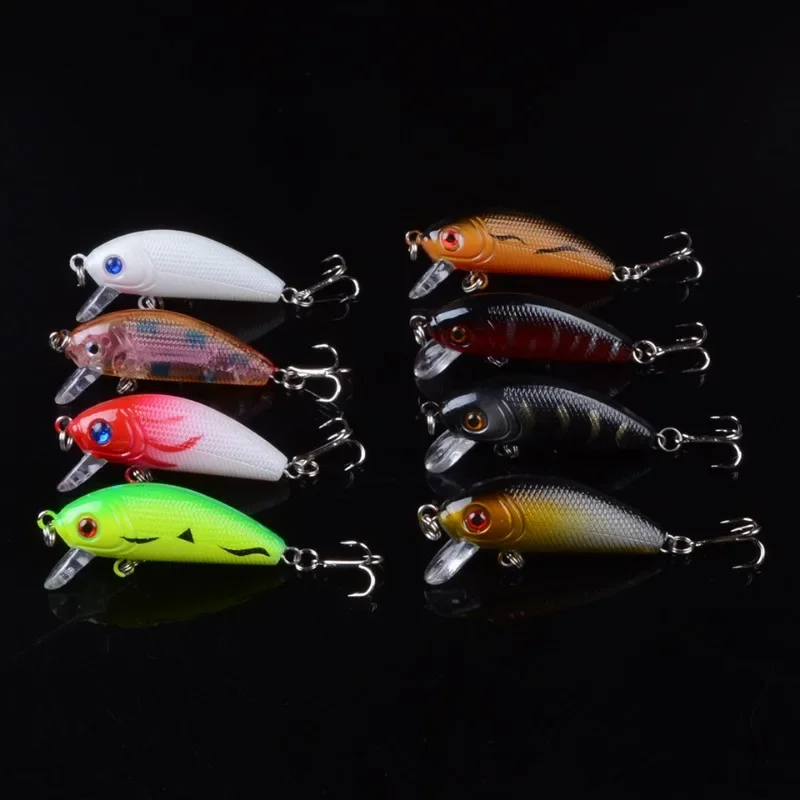 4.5cm Classic Luya Bait Plastic Hard Bait 4.5g Luya Minnow Hard Bait White Strip Kill Hook Sharp Tip
4.5cm Classic Luya Bait Plastic Hard Bait 4.5g Luya Minnow Hard Bait White Strip Kill Hook Sharp Tip