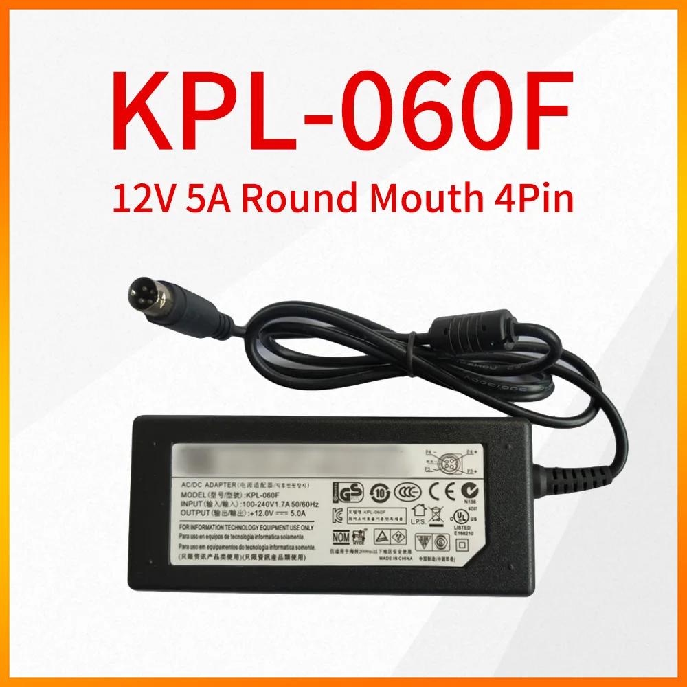 KPL-060F 12V 5A круглая горловина 4-контактный адаптер питания для жесткого диска HIKVISION, блок питания для видеорегистратора CWT
KPL-060F 12V 5A круглая горловина 4-контактный адаптер питания для жесткого диска HIKVISION, блок питания для видеорегистратора CWT