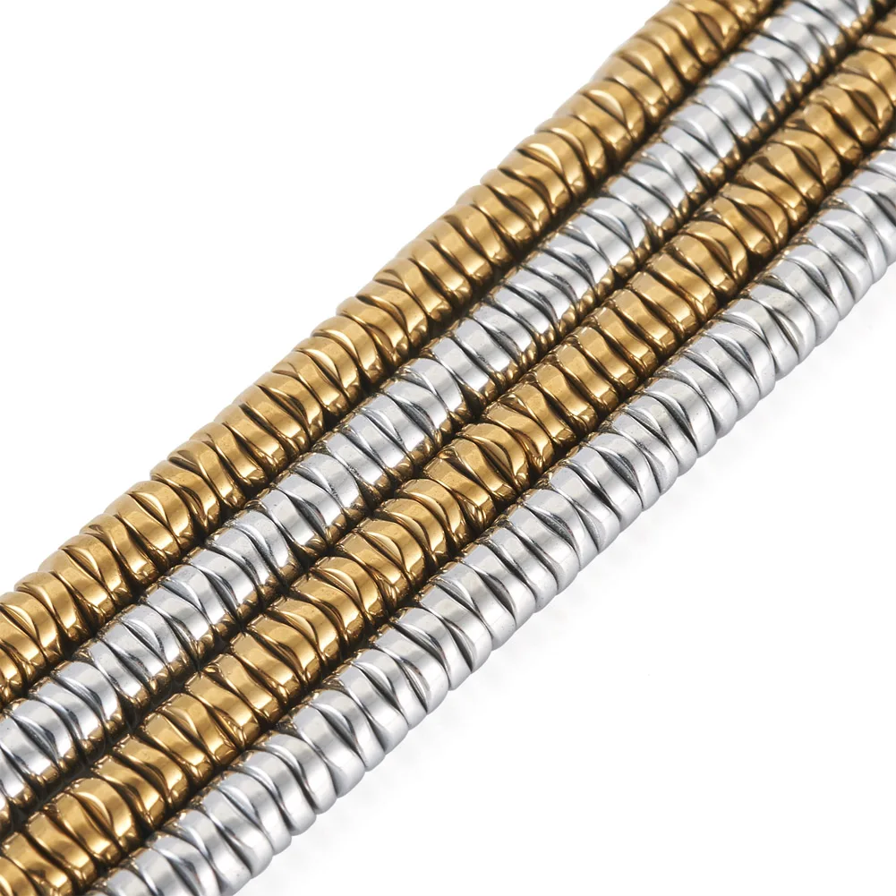 2/3 Strand Electroplate Non-magnetic Synthetic Hematite Beads Wavy Disc Flat Disc Spacer Bead for Surfer Boho DIY Jewelry Making
2/3 Strand Electroplate Non-magnetic Synthetic Hematite Beads Wavy Disc Flat Disc Spacer Bead for Surfer Boho DIY Jewelry Making