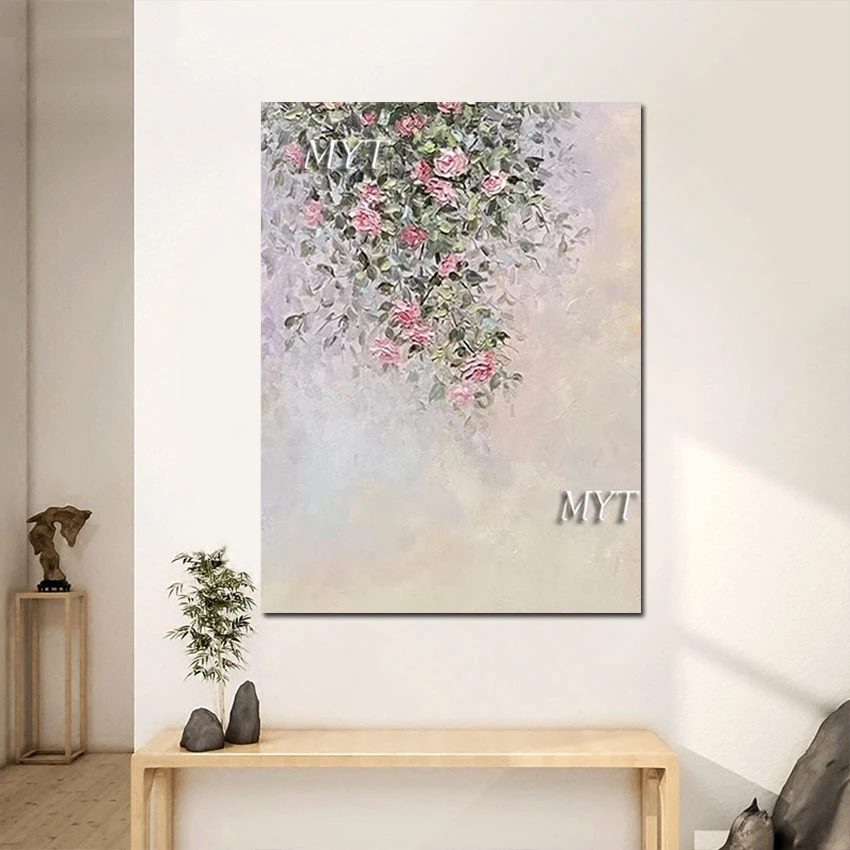 Abstract Art Rose Plant Wall Landscape Picture, Pink Acrylic Flowers Painting on Canvas, Bedroom Office Decor, Wholesale
Abstract Art Rose Plant Wall Landscape Picture, Pink Acrylic Flowers Painting on Canvas, Bedroom Office Decor, Wholesale