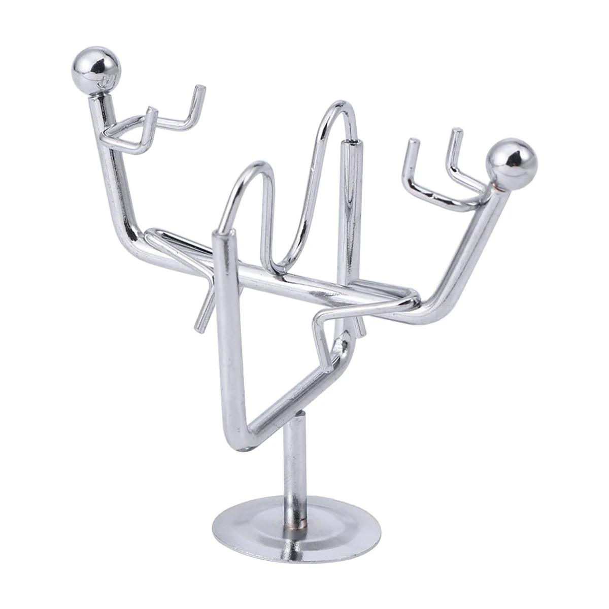 

Chrismas Gift Metal Iron Figurine Household Gifts Desktop Decoration Dynamic Balancing Instrument