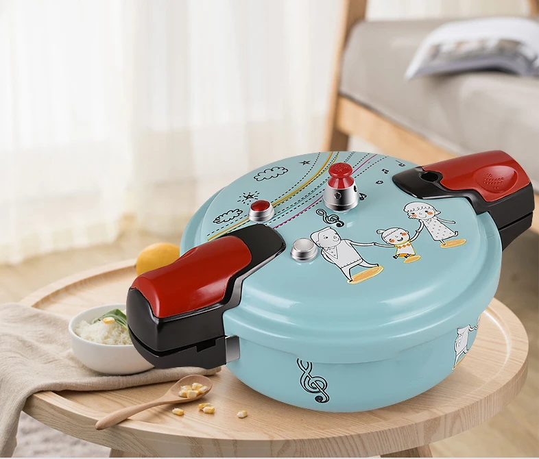 1-4 People Gas Induction Cooker Universal Micro Pressure Cooker Explosion-Proof Mini Pressure Cooker Cartoon Design Household
1-4 People Gas Induction Cooker Universal Micro Pressure Cooker Explosion-Proof Mini Pressure Cooker Cartoon Design Household