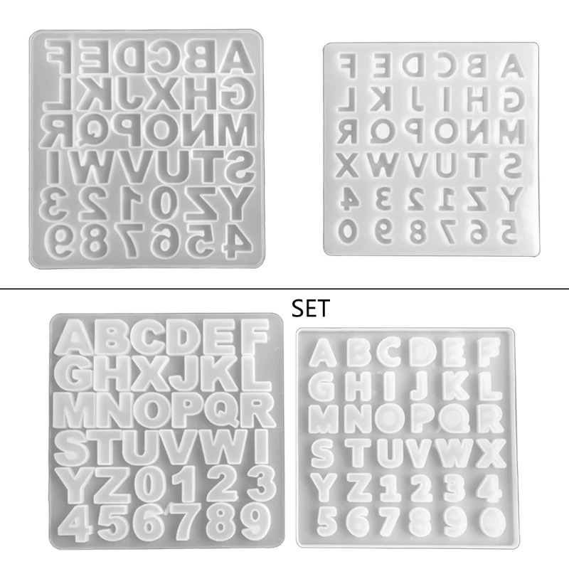 Nonstick 3D Number Letter Mold Earrings Pendant Silicone Mold DIY Resin Casting Mold for DIY Keychain Jewelry Pendant HXBA
Nonstick 3D Number Letter Mold Earrings Pendant Silicone Mold DIY Resin Casting Mold for DIY Keychain Jewelry Pendant HXBA