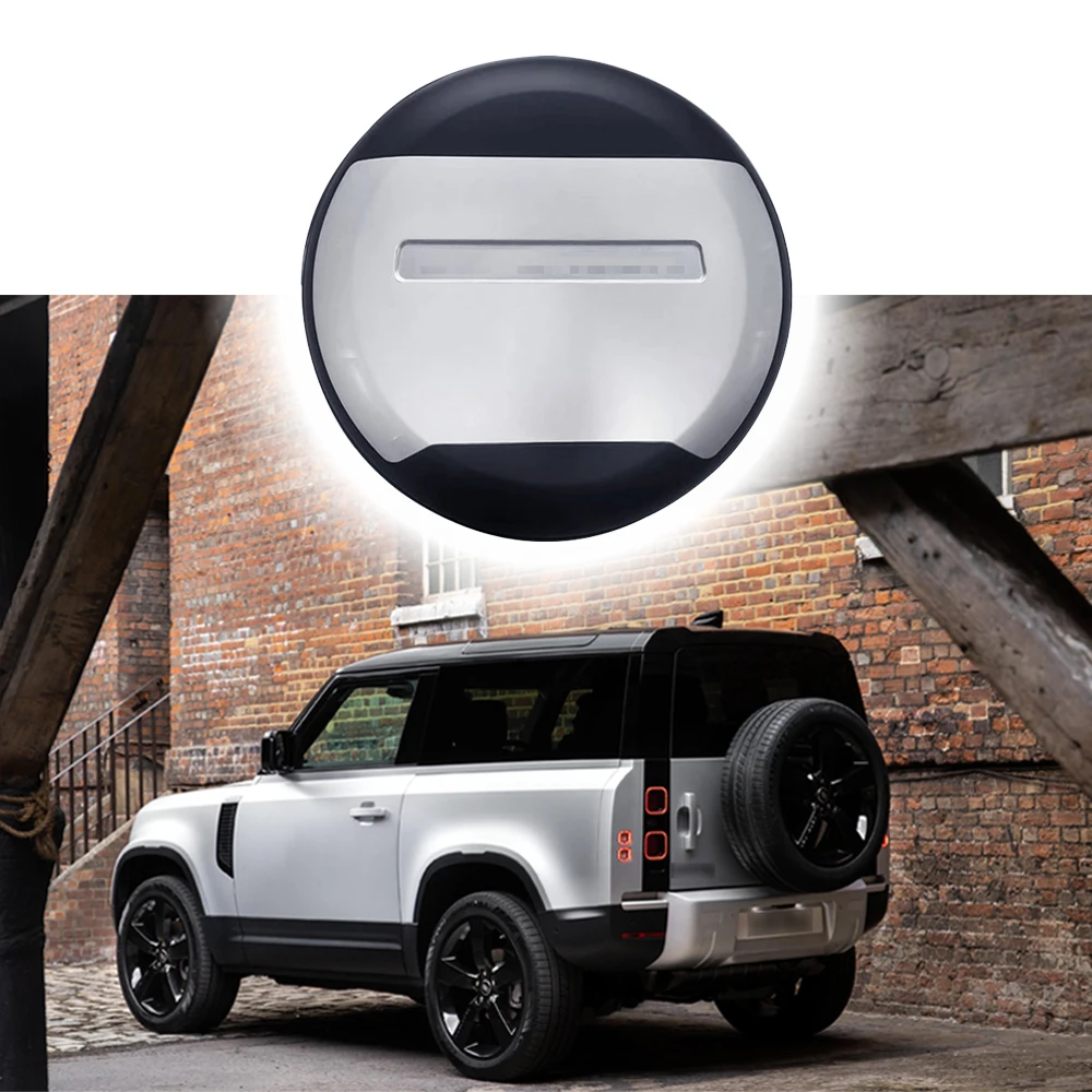 Чехол для запасной шины серии Silver, подходит для Land Rover Defender 110 90 130 2020-2024, защитный чехол для запасной шины из АБС-пластика
Чехол для запасной шины серии Silver, подходит для Land Rover Defender 110 90 130 2020-2024, защитный чехол для запасной шины из АБС-пластика