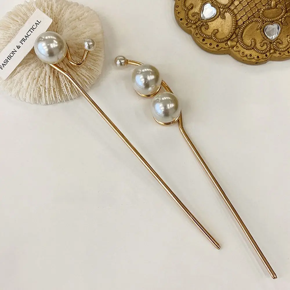 Temperament Gift Alloy Hair Ornaments Hair Fork Pearl Hair Stick Hairstyle Design Tool Women Hair Accessories Korean Hairpin
Temperament Gift Alloy Hair Ornaments Hair Fork Pearl Hair Stick Hairstyle Design Tool Women Hair Accessories Korean Hairpin