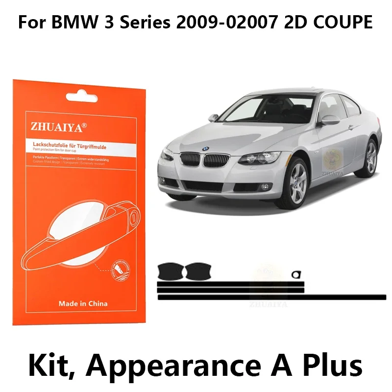 Защитная пленка ZHUAIYA для красок дверной ручки, ТПУ PPF для BMW 3 серии 2009-02007 2D Купе, автомобильные аксессуары
Защитная пленка ZHUAIYA для красок дверной ручки, ТПУ PPF для BMW 3 серии 2009-02007 2D Купе, автомобильные аксессуары