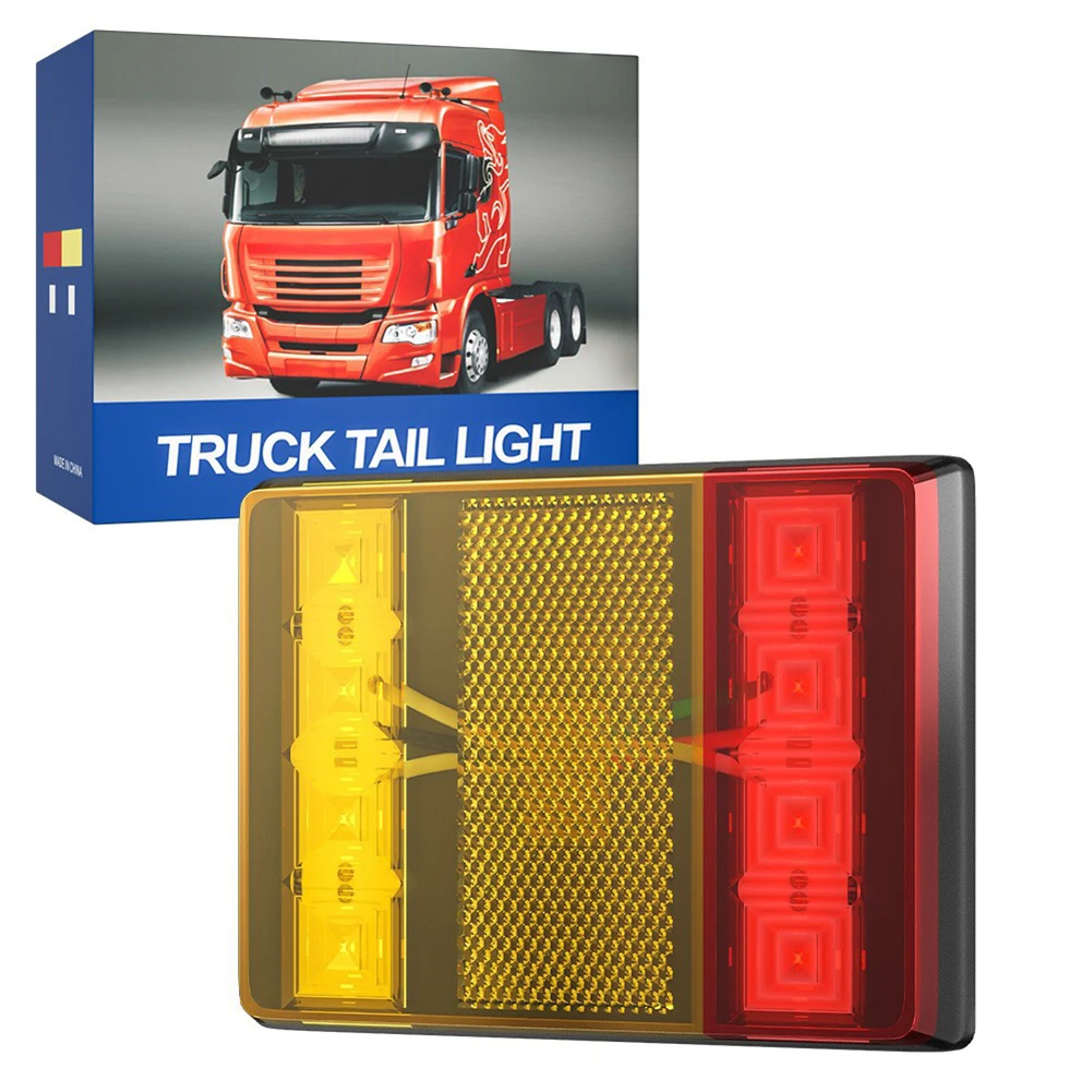 12V Rear Stop LED Lights Tail Brake Indicator Lamp Trailer Truck Van Light High Quality Car Accessories
12V Rear Stop LED Lights Tail Brake Indicator Lamp Trailer Truck Van Light High Quality Car Accessories