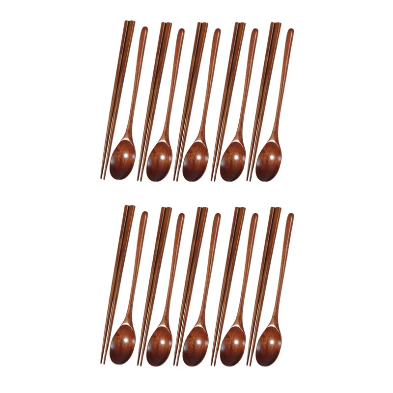 2X Teak Wooden Spoons And Chopsticks Set, Non-Stick Spoons Soup-Teaspoon For Kitchen Cooking Utensil Tools
2X Teak Wooden Spoons And Chopsticks Set, Non-Stick Spoons Soup-Teaspoon For Kitchen Cooking Utensil Tools