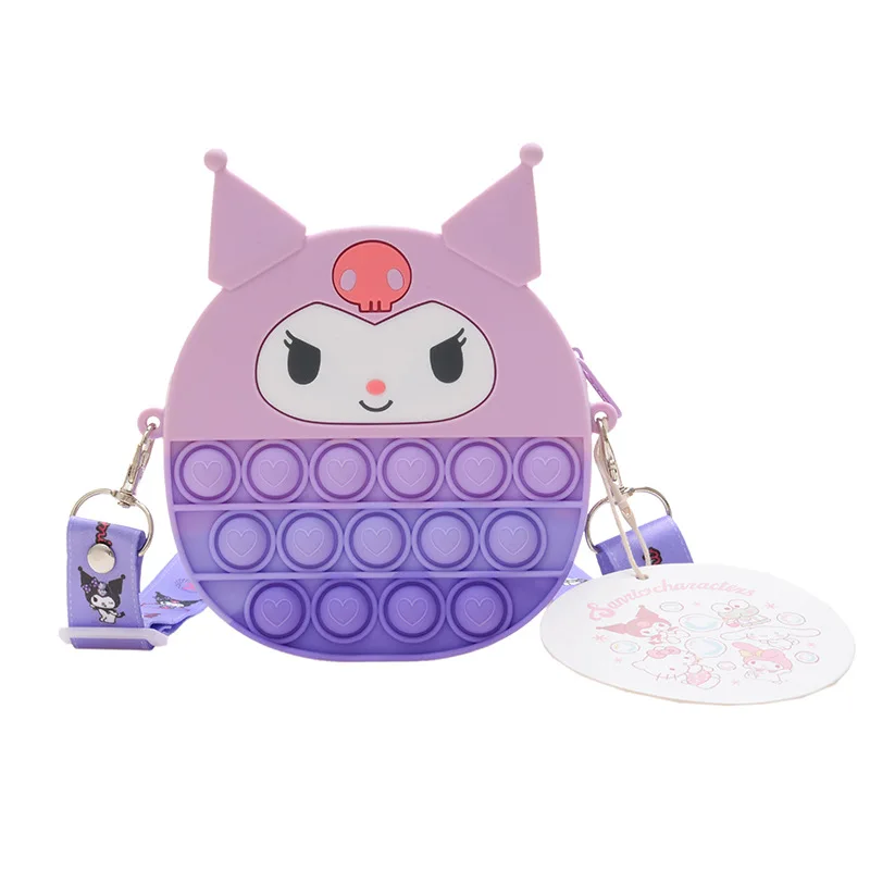 Sanrio Cinnamoroll Silicone Crossbody Bag Hello Kitty Handbags KEROKERO Kuromi Wallet Keychains My Melody Coin Pocketbook
Sanrio Cinnamoroll Silicone Crossbody Bag Hello Kitty Handbags KEROKERO Kuromi Wallet Keychains My Melody Coin Pocketbook