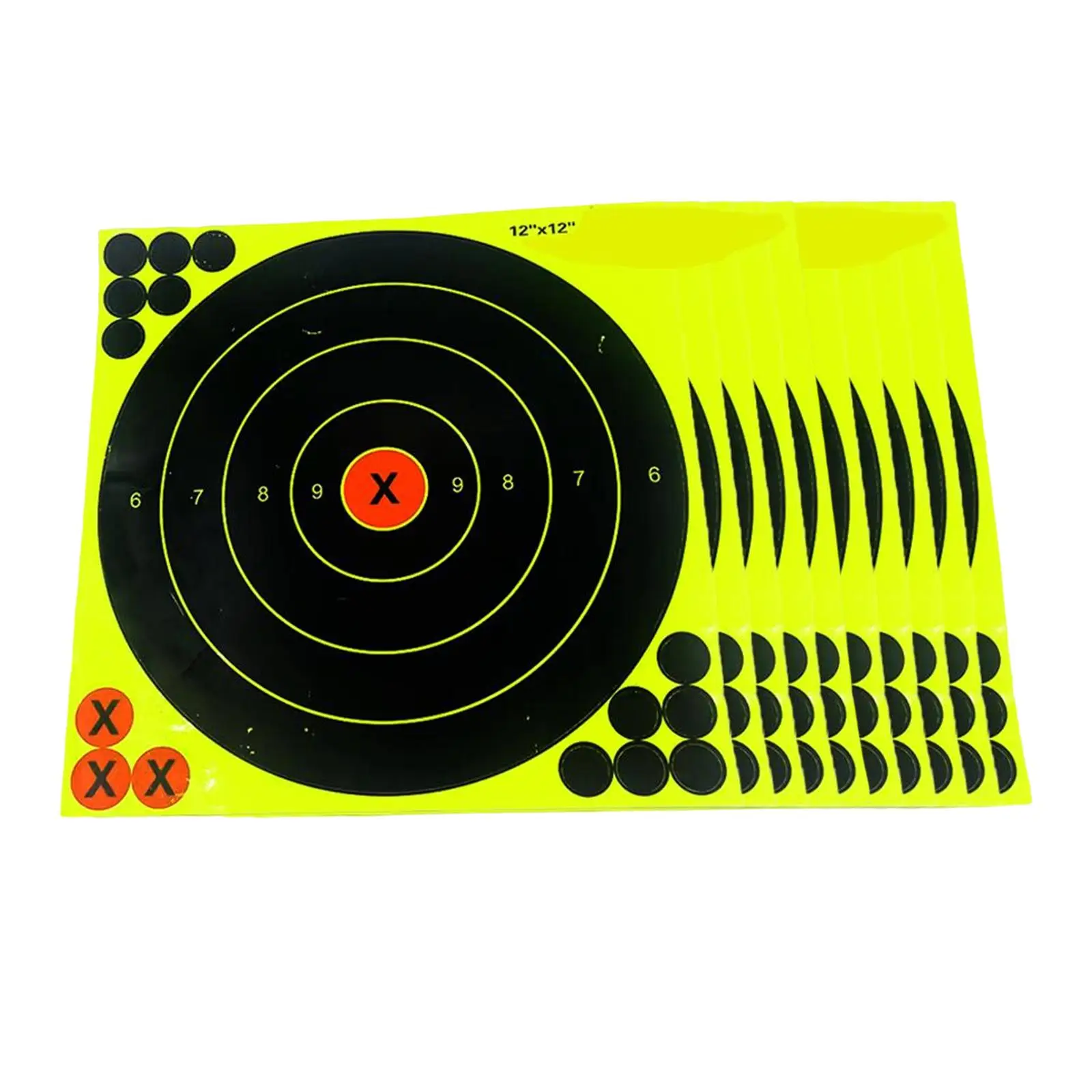 10Pcs 12inch Paper Sticker Splatter Reactive High Visibility Paper Target for Garden Bow Accessories Practice
10Pcs 12inch Paper Sticker Splatter Reactive High Visibility Paper Target for Garden Bow Accessories Practice