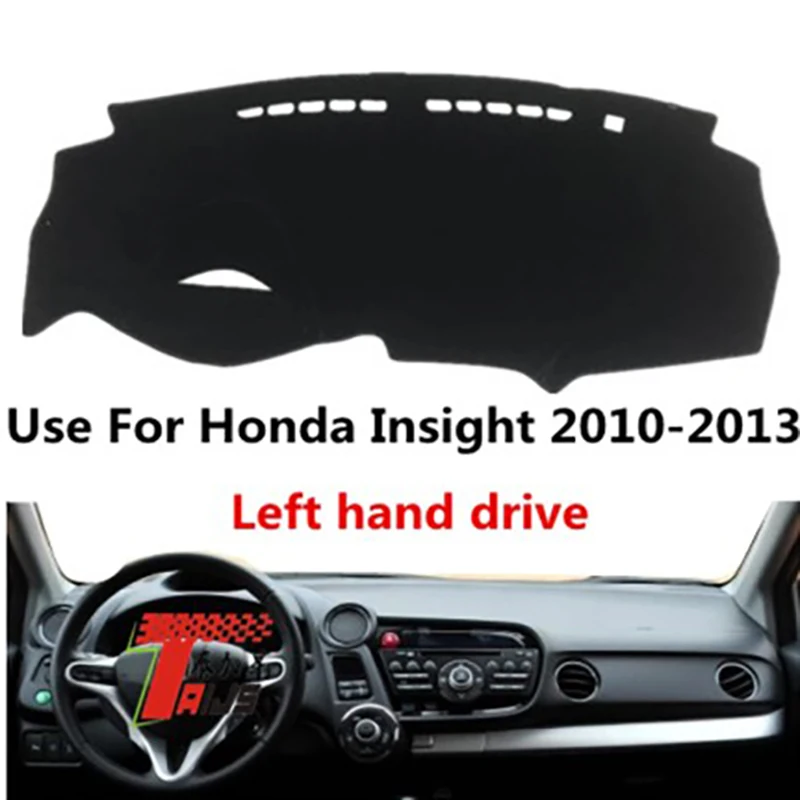 

TAIJS factory high quality anti-dirty Suede dashboard cover for Honda insight 2010-2013 Left-hand drive hot selling