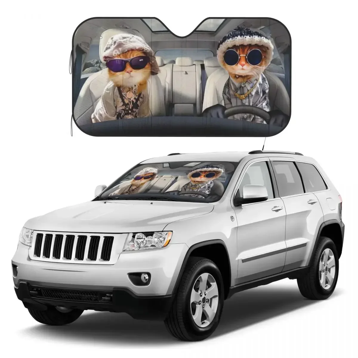 GearhumanD Cool Yellow Cats Sunshades Reflector Anti Uv Custom Funny Car Sunshade Sun Shade
GearhumanD Cool Yellow Cats Sunshades Reflector Anti Uv Custom Funny Car Sunshade Sun Shade