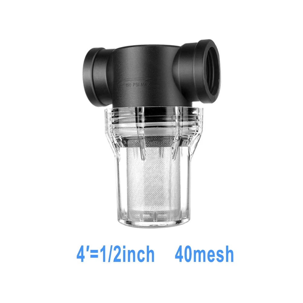 1/2" 3/4" 1" Garden Watering Irrigation Filter Aquaculture Fish Tank Water Pump Filter Car Washing Household Water Pipe Strainer
1/2" 3/4" 1" Garden Watering Irrigation Filter Aquaculture Fish Tank Water Pump Filter Car Washing Household Water Pipe Strainer