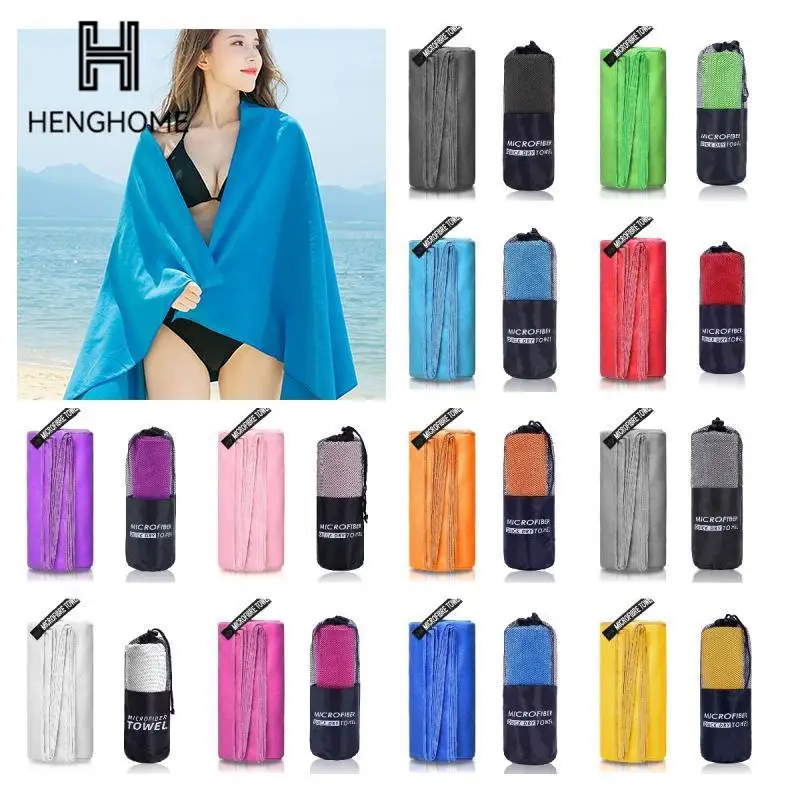 

1pc Fast Drying Super Absorbent Towel Microfiber Towels For Sport Ultra Soft Lightweight Gym Swimming Yoga Beach Towel 40*80cm