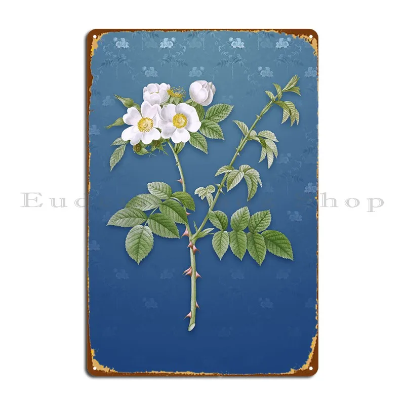 White Flowered Rose Metal Sign Personalized Design Wall Cave Personalized Garage Tin Sign Poster
White Flowered Rose Metal Sign Personalized Design Wall Cave Personalized Garage Tin Sign Poster