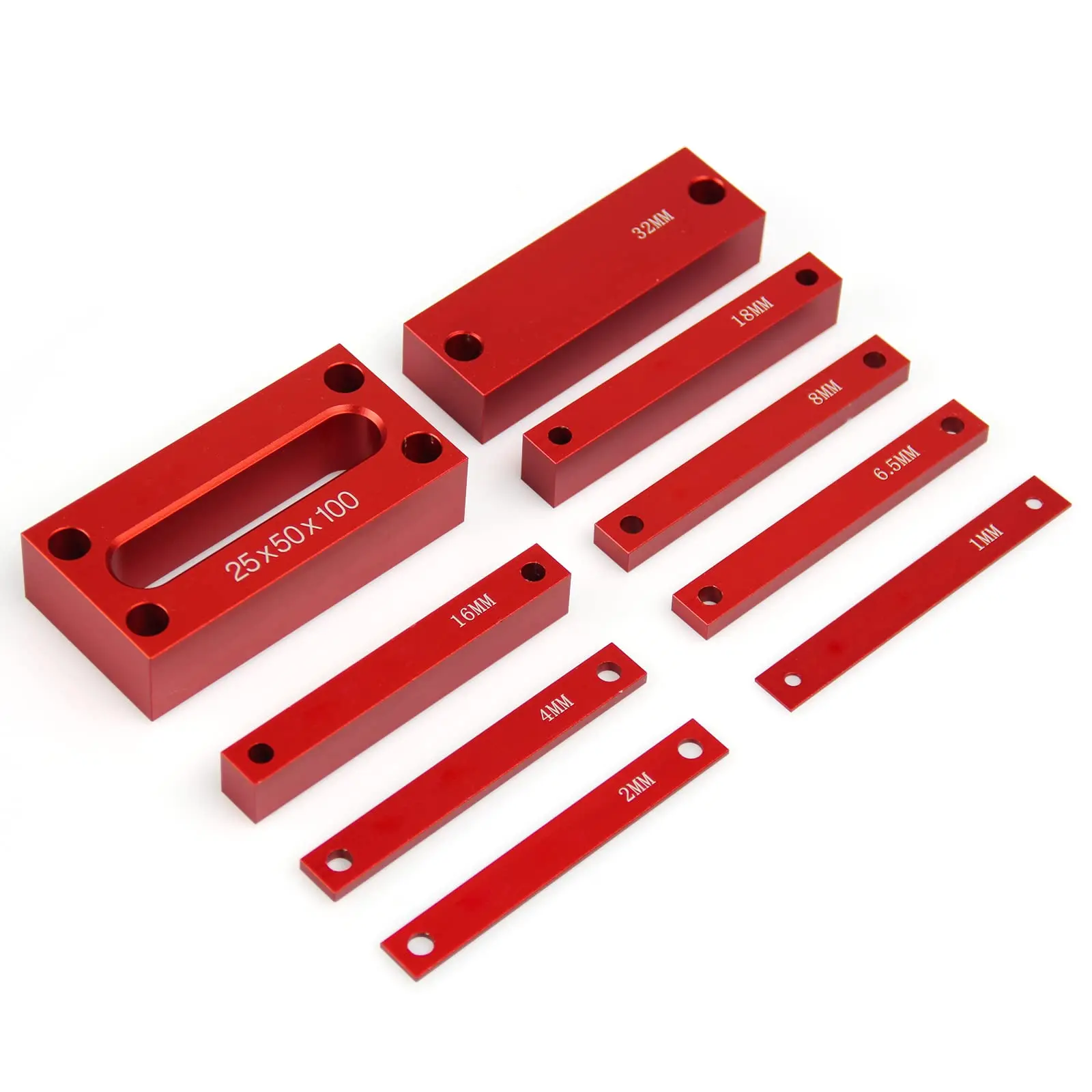 9Pc Metric Setup Blocks Height Gauge Set Measuring Block Precision Setup Bars for Router and Table Saws Woodworking Set Up
9Pc Metric Setup Blocks Height Gauge Set Measuring Block Precision Setup Bars for Router and Table Saws Woodworking Set Up
