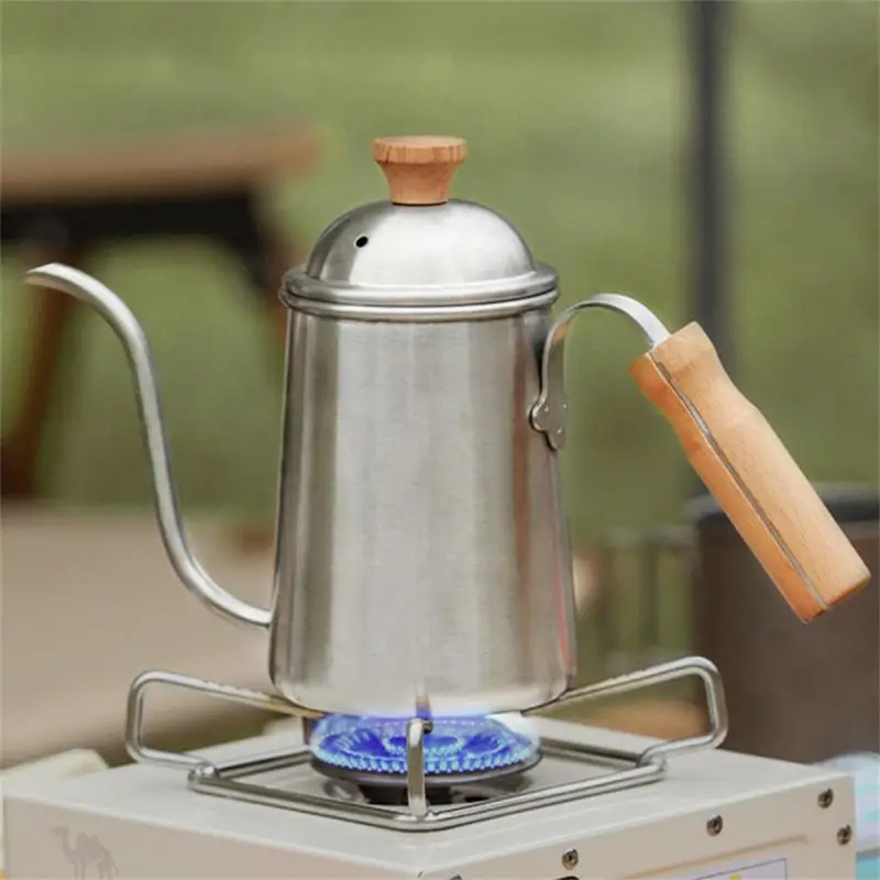 650ml Stainless Steel Coffee Kettle Gooseneck Arc Coffee Pot With Wooden Cover Bar Household Portable Durable Hand Coffee Pot
650ml Stainless Steel Coffee Kettle Gooseneck Arc Coffee Pot With Wooden Cover Bar Household Portable Durable Hand Coffee Pot