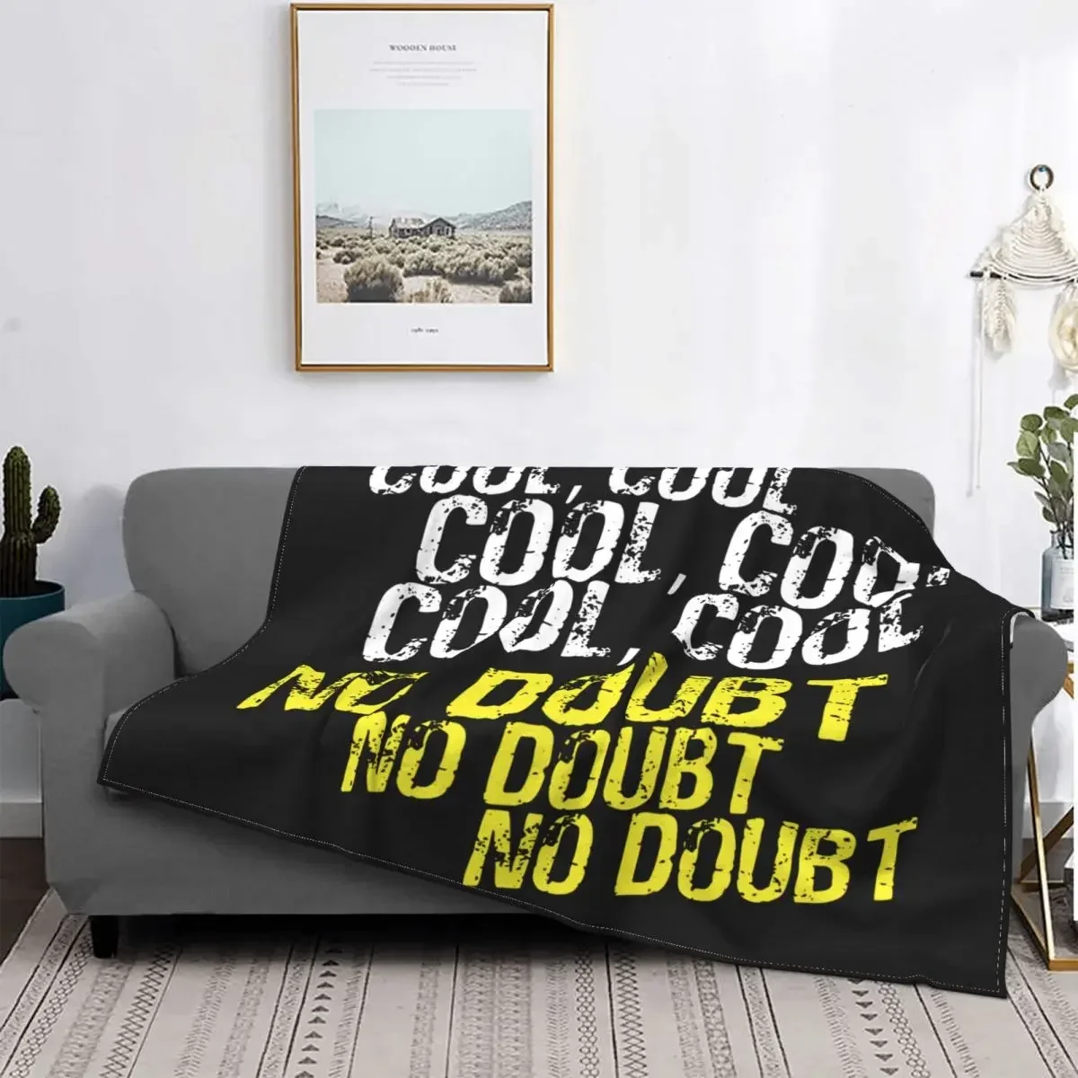 

Cool No Doubt Knitted Blankets Brooklyn Nine Nine 99 Jake Peralta Flannel Throw Blankets Summer Air Conditioning Warm Bedspread