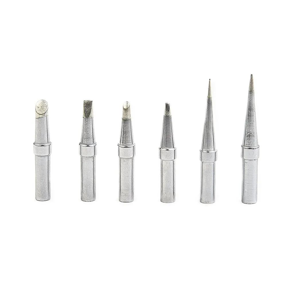 Equipment Soldering Iron Tips 6pcs For Weller WE1010NA WESD51 WES50/51 Long Conical Oxygen-free copper Single Flat
Equipment Soldering Iron Tips 6pcs For Weller WE1010NA WESD51 WES50/51 Long Conical Oxygen-free copper Single Flat
