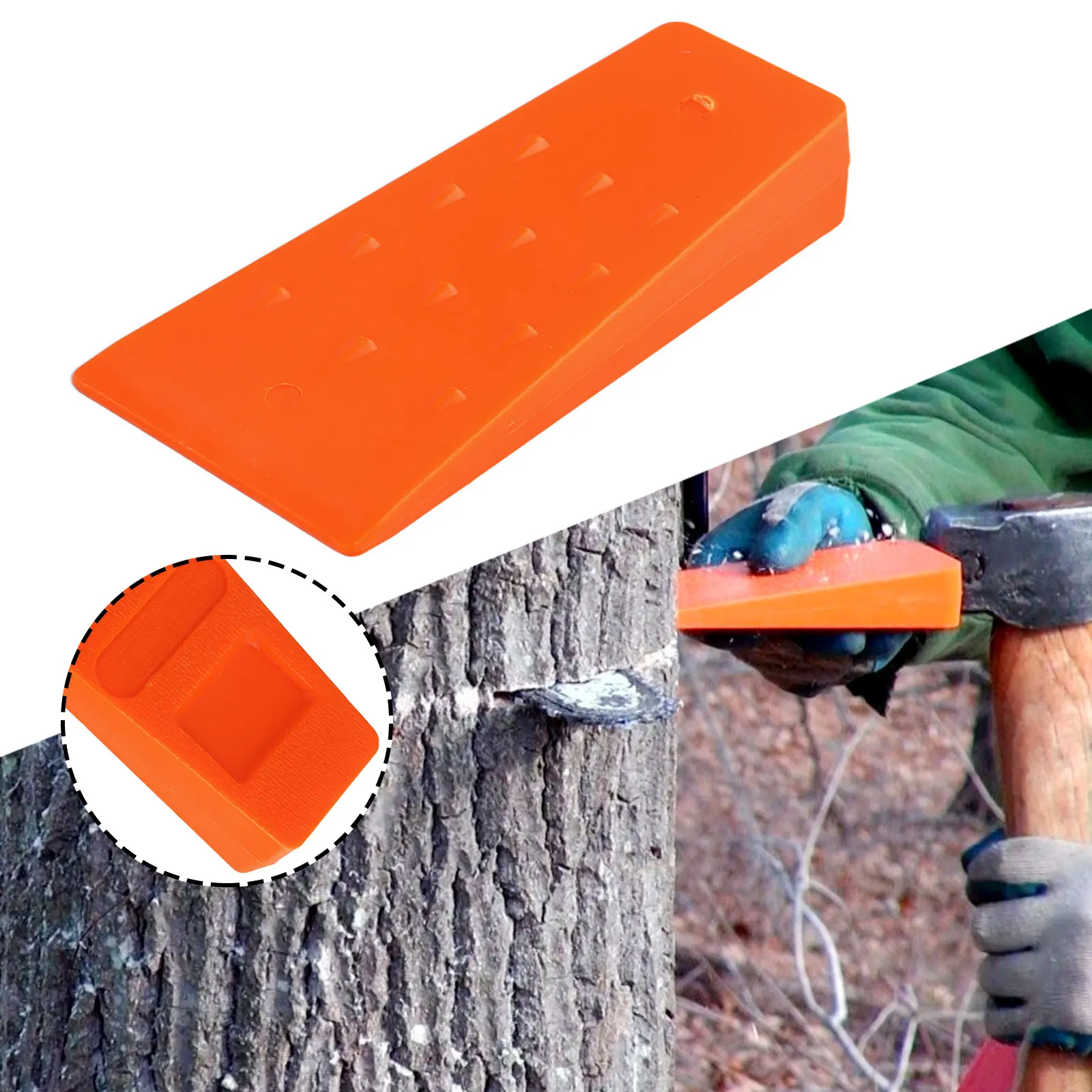 1Pcs Portable Wedge Orange Plastic Felling Wedge Felled Chock Tree Cutting Wedge Spiked Wedge Woodcutting Tool Workmanship Tool
1Pcs Portable Wedge Orange Plastic Felling Wedge Felled Chock Tree Cutting Wedge Spiked Wedge Woodcutting Tool Workmanship Tool