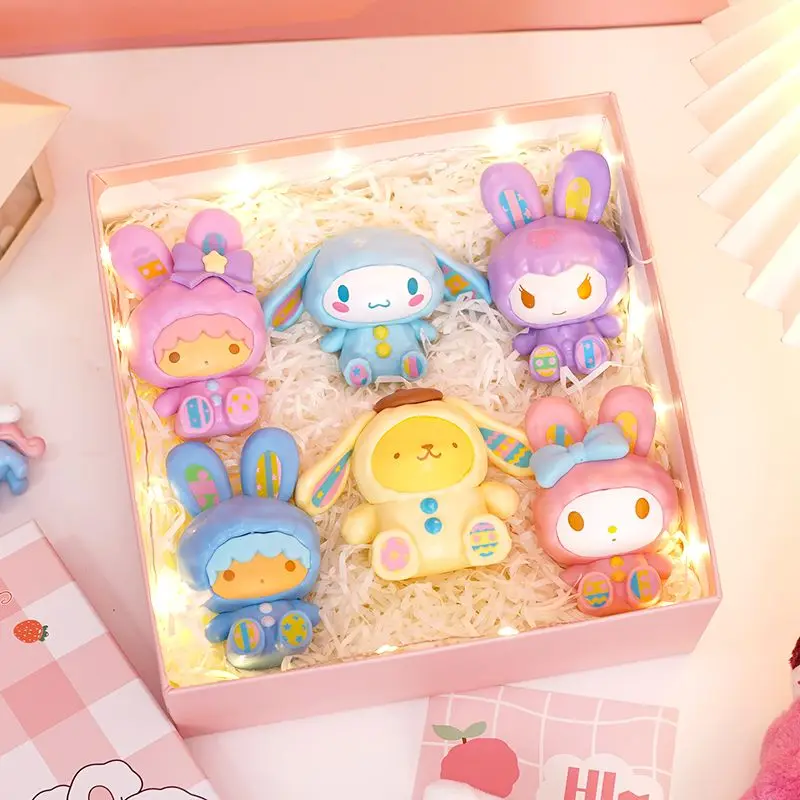 Cinnamoroll Hello Kitty Anime Kawaii Sanrio Birthday Toys Cute My Melody Kuromi Decoration Pendant Doll Christmas Gifts for Kids
Cinnamoroll Hello Kitty Anime Kawaii Sanrio Birthday Toys Cute My Melody Kuromi Decoration Pendant Doll Christmas Gifts for Kids