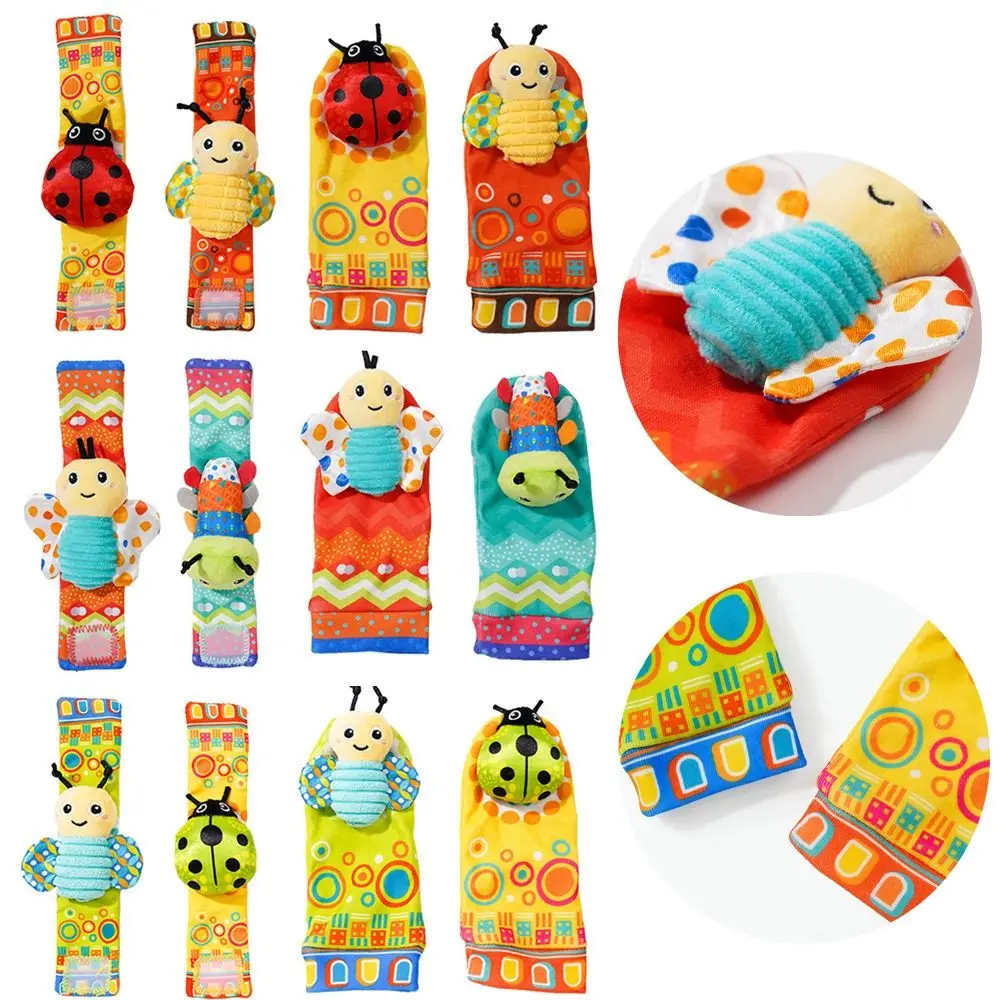 Grab Training Baby Rattles Soft 0~24 Months Foot Wrist Strap Rattles Plush Socks Plush Toys Children
Grab Training Baby Rattles Soft 0~24 Months Foot Wrist Strap Rattles Plush Socks Plush Toys Children