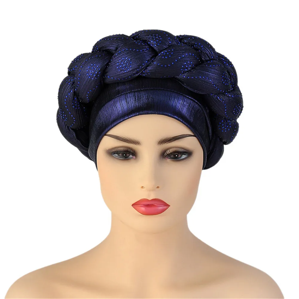 2023 Lastest African Cap Head Wraps Turban Hijab Cap Wedding Aso Oke Headtie Muslim Already Made Auto Gele Nigerian Hat Headwrap
2023 Lastest African Cap Head Wraps Turban Hijab Cap Wedding Aso Oke Headtie Muslim Already Made Auto Gele Nigerian Hat Headwrap