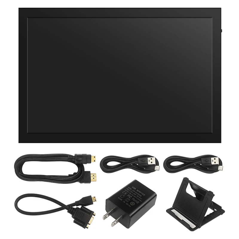 10.1 Inch IPS LCD for Raspberry Pi 5 / 4 Touch Screen 1024x600 / 1280x800 Display with Holder Monitor for Raspberry Pi 5 4B PC 10.1 Inch IPS LCD for Raspberry Pi 5 / 4 Touch Screen 1024x600 / 1280x800 Display with Holder Monitor for Raspberry Pi 5 4B PC