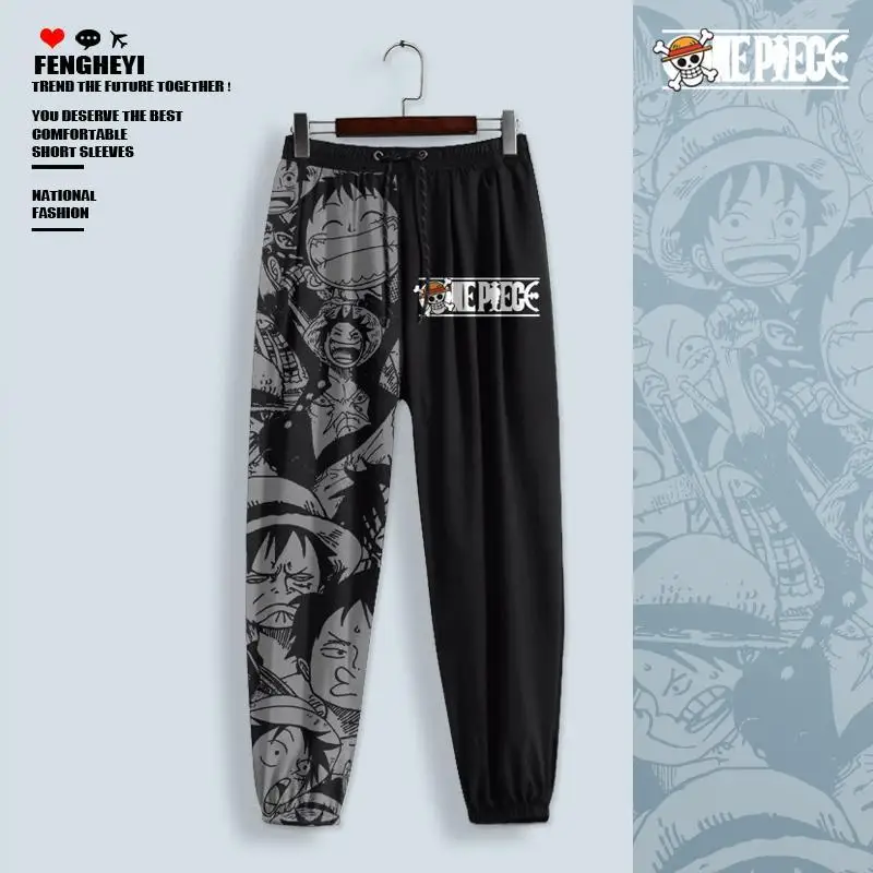 One Piece Black Print Trousers Leisure Harlan Pants Quick Drying Pants Ventilate Soft Thin Luffy Special Design Pattern Printing
One Piece Black Print Trousers Leisure Harlan Pants Quick Drying Pants Ventilate Soft Thin Luffy Special Design Pattern Printing