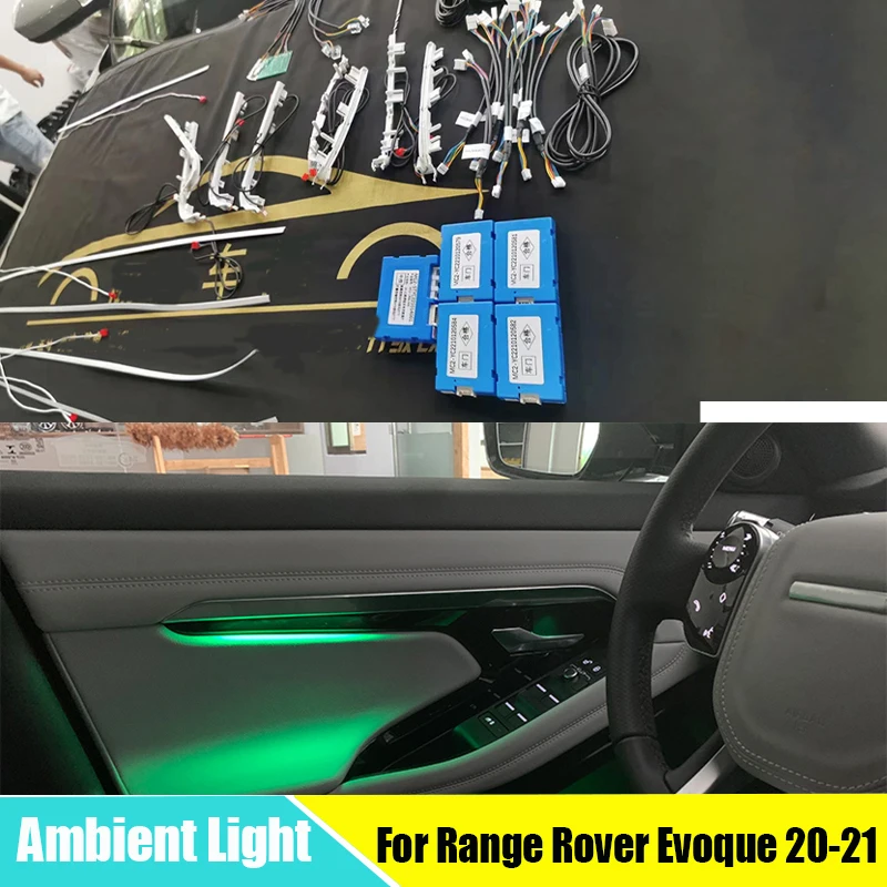 Interior Led Decorate Lamp App Mmi Control for Range Rover Evoque 2020-2021 10 Colors Ambient Light 
Interior Led Decorate Lamp App Mmi Control for Range Rover Evoque 2020-2021 10 Colors Ambient Light