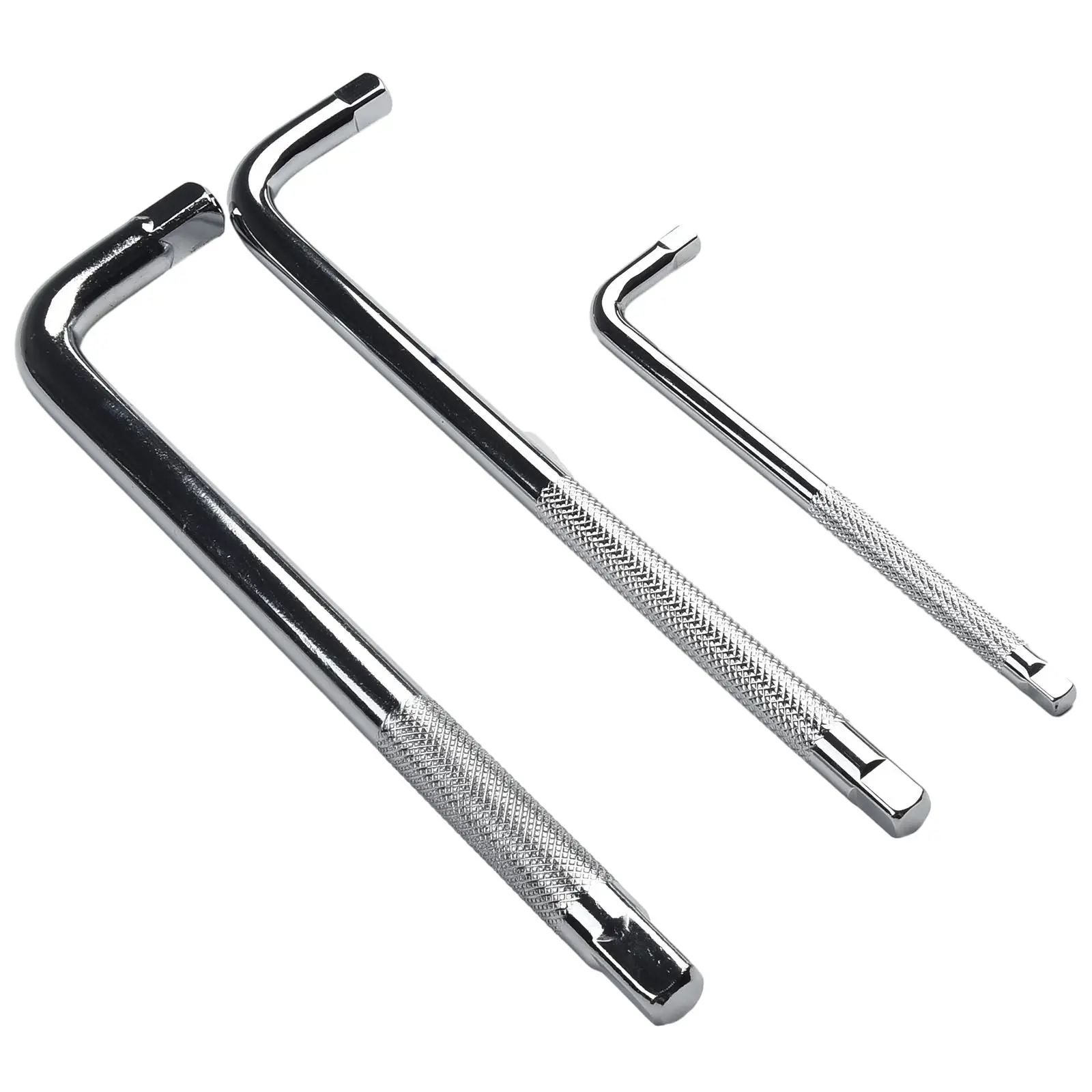 3pcs L-Type Shaped Socket Wrench 1/4 3/8 1/2 Chrome Vanadium Steel Anti-slip Bent Bar For Mirror Treating Cleanning Hand Tools
3pcs L-Type Shaped Socket Wrench 1/4 3/8 1/2 Chrome Vanadium Steel Anti-slip Bent Bar For Mirror Treating Cleanning Hand Tools
