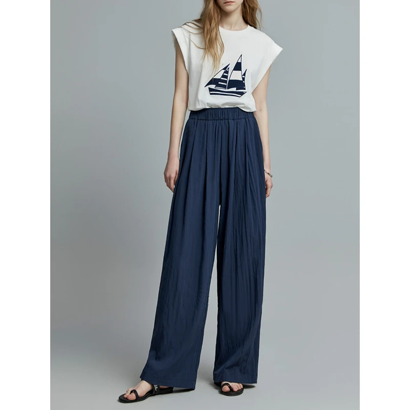 Women Pants High Waisted Straight Tube Casual Pants for Women's 2023 Summer New Slimming Wide Leg Pants Women OL Solid Trousers
Women Pants High Waisted Straight Tube Casual Pants for Women's 2023 Summer New Slimming Wide Leg Pants Women OL Solid Trousers