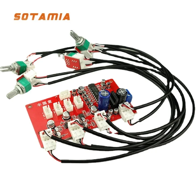 4-канальная плата для смешивания звука SOTAMIA NE5532 Jrc2150 BBE звуковые эффекты DIY домашний кинотеатр усилитель звука
4-канальная плата для смешивания звука SOTAMIA NE5532 Jrc2150 BBE звуковые эффекты DIY домашний кинотеатр усилитель звука