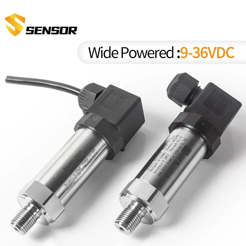 Hersman Pressure Transmitter 4-20mA Output Water Gas Oil Liquid Pressure Sensor 10bar Pressure Transducer
Hersman Pressure Transmitter 4-20mA Output Water Gas Oil Liquid Pressure Sensor 10bar Pressure Transducer