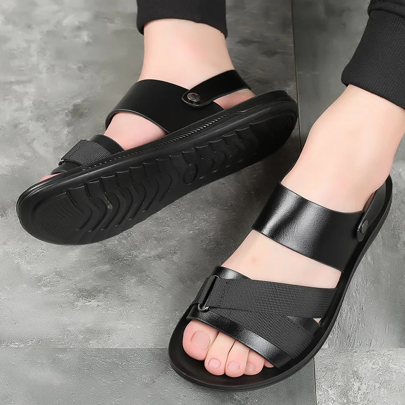 Men Trending Summer Outdoor Leisure Non-Slip Beach Indoor Slippers Slides Fashion Beach Shoes Slippers Men's Sandals 2022
Men Trending Summer Outdoor Leisure Non-Slip Beach Indoor Slippers Slides Fashion Beach Shoes Slippers Men's Sandals 2022