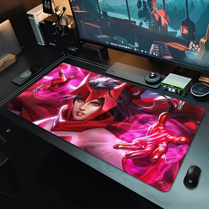 Scarlet Witch Mouse Pad Game Cabinet Gamer Mouse Mats PC Keyboard Office Table Mat Laarge Anime Girl Mousepad Kawaii Desk Carpet
Scarlet Witch Mouse Pad Game Cabinet Gamer Mouse Mats PC Keyboard Office Table Mat Laarge Anime Girl Mousepad Kawaii Desk Carpet