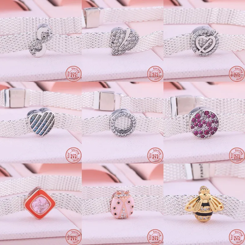 100% 925 Sterling Silver Bead Timeless Sparkling Clip Charms Fit Original Pandora Reflexions Bracelet Making Fashion DIY Jewelry
100% 925 Sterling Silver Bead Timeless Sparkling Clip Charms Fit Original Pandora Reflexions Bracelet Making Fashion DIY Jewelry