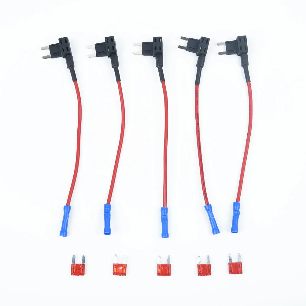 Mini blade Fuse holder ATM APM Tap Accessory Circuit Slpice Soldering Adapter 10pcs set Durable Parts Practical
Mini blade Fuse holder ATM APM Tap Accessory Circuit Slpice Soldering Adapter 10pcs set Durable Parts Practical