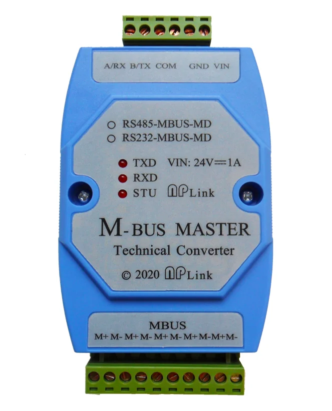 Industrial grade isolated RS232 to MBUS master, fully isolated, wide voltage power supply 350 load
Industrial grade isolated RS232 to MBUS master, fully isolated, wide voltage power supply 350 load