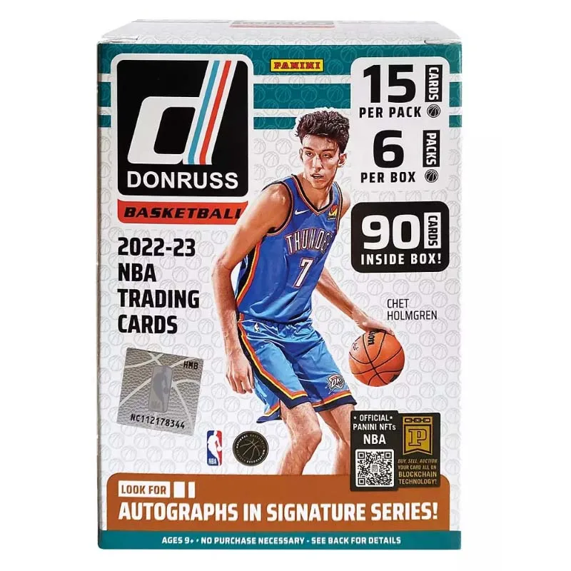 

2022/23 Panini Donruss Basketball 6-Pack Blaster Box Trading Collection Card Official Original Limited Signature Cards Fans Gift