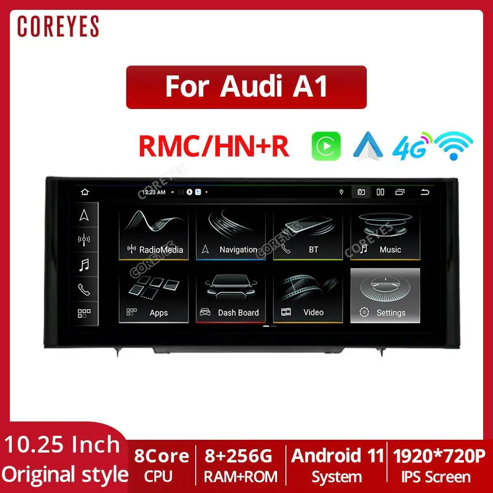 COREYES 10.25" Android 12 Car Radio For Audi A1 LHD 2012-2018 RMC HN+R Multimedia Player Carplay Headunit Android Auto Bluetooth
COREYES 10.25" Android 12 Car Radio For Audi A1 LHD 2012-2018 RMC HN+R Multimedia Player Carplay Headunit Android Auto Bluetooth