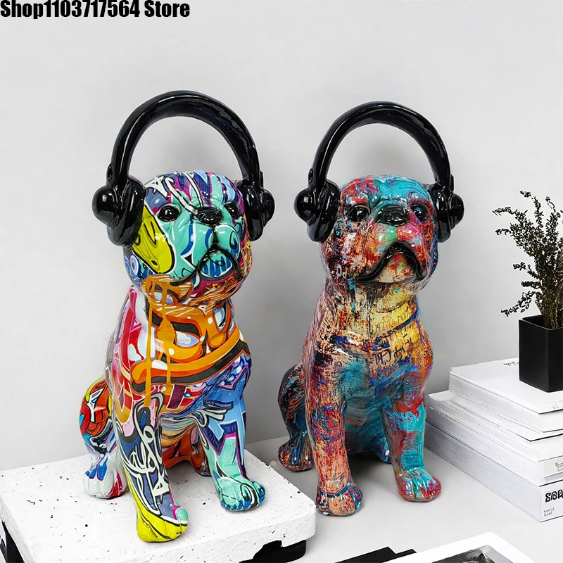 Vintage animal art decoration high sense resin crafts dog decoration home TV living room cabinet decoration
Vintage animal art decoration high sense resin crafts dog decoration home TV living room cabinet decoration