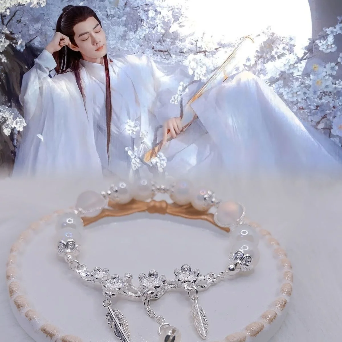 Yu Gu Yao Shao Si Ming Shi Ying Impression Glass Bracelet DIY Hanfu Accessories Alloy Accessories Friendly Couple Gift
Yu Gu Yao Shao Si Ming Shi Ying Impression Glass Bracelet DIY Hanfu Accessories Alloy Accessories Friendly Couple Gift
