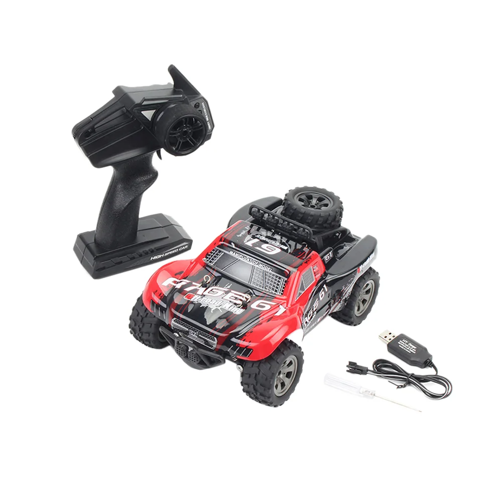 RC Car 24Ghz High Racing Car 1:18 Scale Eletric Radio Control Truck Off-Road Vehicle Electronic Toy (Red)
RC Car 24Ghz High Racing Car 1:18 Scale Eletric Radio Control Truck Off-Road Vehicle Electronic Toy (Red)