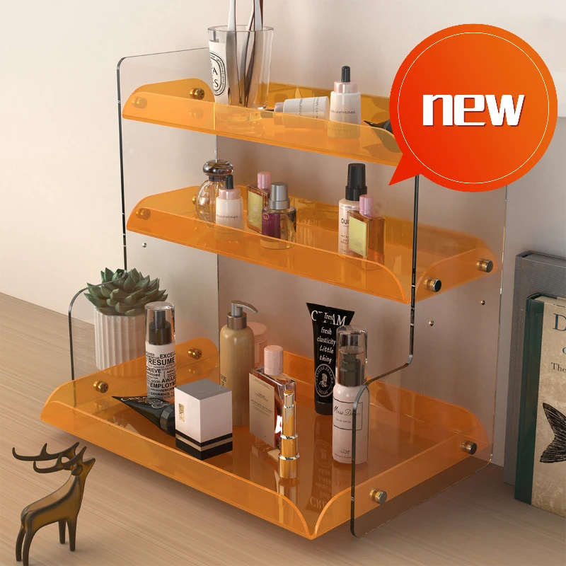 Nordic Style Multi-Layer Acrylic Transparent Rack Office Desktop Storage Rack Kitchen Storage Rack Cosmetic Storage Box
Nordic Style Multi-Layer Acrylic Transparent Rack Office Desktop Storage Rack Kitchen Storage Rack Cosmetic Storage Box