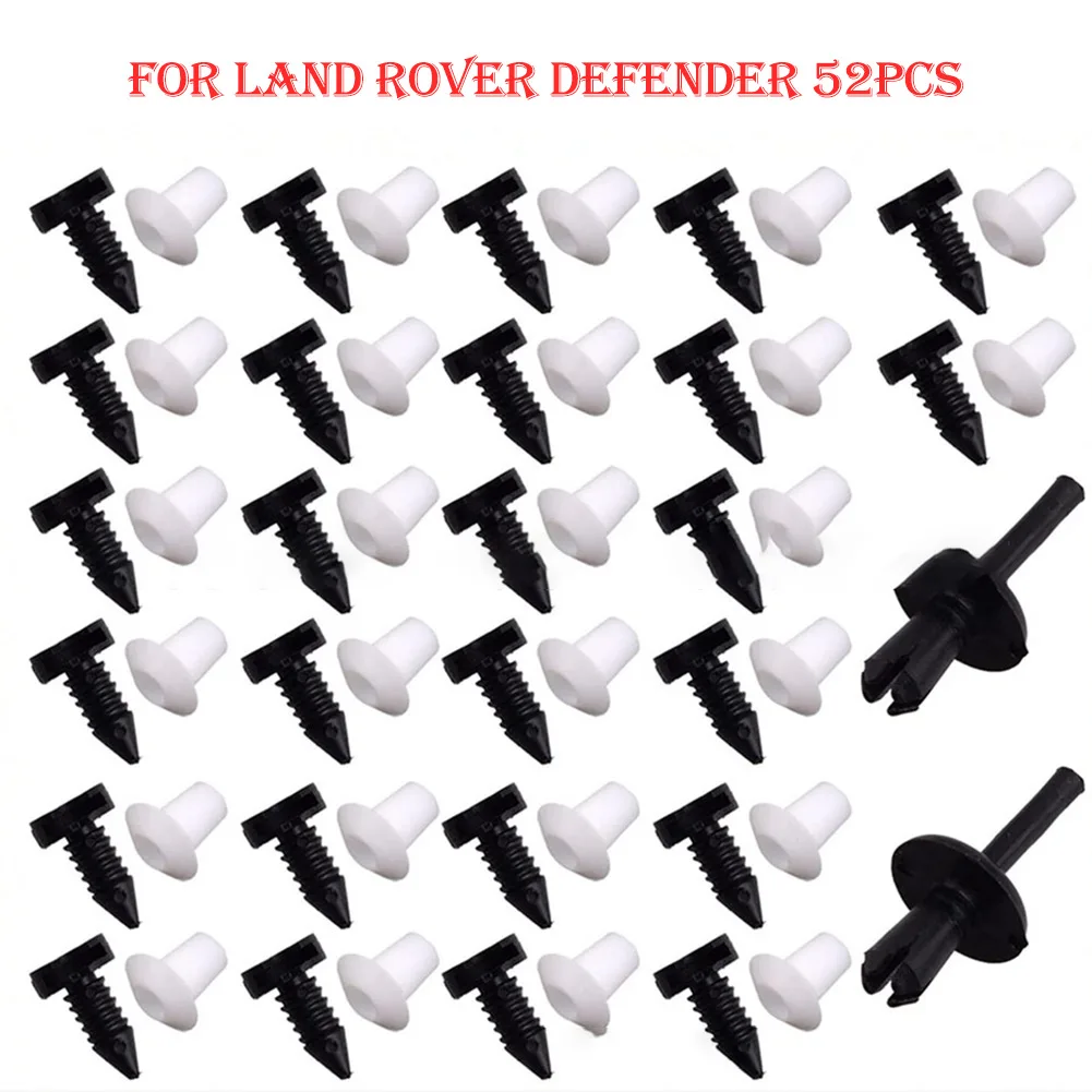 52pcs For Defender 1993-2006 Full Interior Door Card Trims Clips Fastener Set Car Interior Parts & Accessories
52pcs For Defender 1993-2006 Full Interior Door Card Trims Clips Fastener Set Car Interior Parts & Accessories