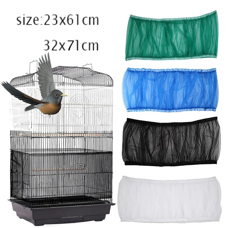 1PC DUniversal Mesh Bird Cage Cover Shell Skirt Net Easy Cleaning Catcher Guard Bird Cage Stretchy Mesh Parrot Bird Cage Net
1PC DUniversal Mesh Bird Cage Cover Shell Skirt Net Easy Cleaning Catcher Guard Bird Cage Stretchy Mesh Parrot Bird Cage Net