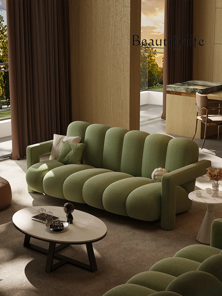 Small Apartment Living Room Creative Straight Row Double Rest Area Reception Cream Style Retro Sofa
Small Apartment Living Room Creative Straight Row Double Rest Area Reception Cream Style Retro Sofa